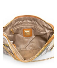 YNOT YESBAG Pochette avec bandouli&egrave;re en m&eacute;tal imp&eacute;rial - Sacs pour Femme - 5