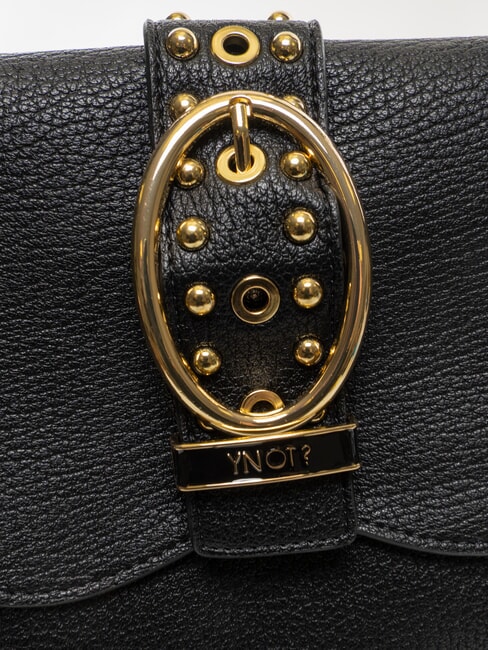 ROCKER Sac de courses avec boucle et clous NOIR - Sacs pour Femme