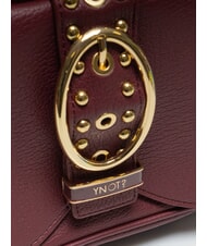 YNOT ROCKER Sac &agrave; dos avec boucle et clous vin - Sacs pour Femme - 3