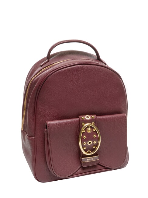 ROCKER Sac &agrave; dos avec boucle et clous vin - Sacs pour Femme