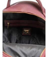 YNOT ROCKER Sac &agrave; dos avec boucle et clous vin - Sacs pour Femme - 5