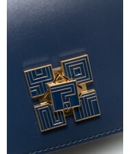 YNOT LUCY Sac bandouli&egrave;re &agrave; rabat marine - Sacs pour Femme - 3