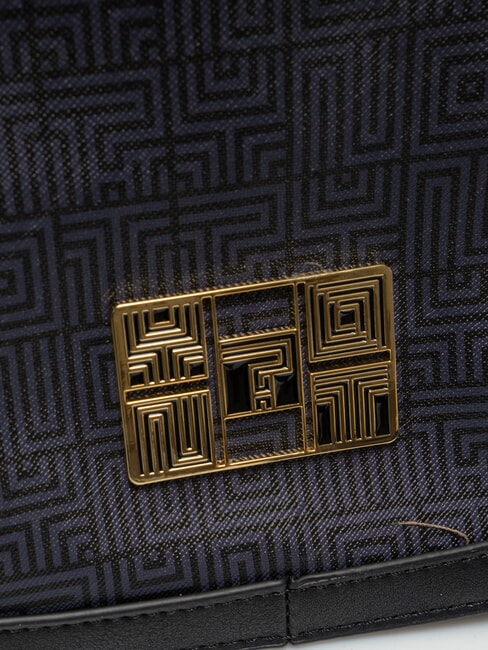 LABIRINT Sac bandouli&egrave;re &agrave; rabat NOIR - Sacs pour Femme