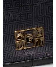 YNOT LABIRINT Sac bandouli&egrave;re &agrave; rabat NOIR - Sacs pour Femme - 3