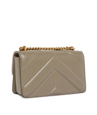 PINKO LOVE ONE MINI sac bandouli&egrave;re en cuir noyer-or antique - Sacs pour Femme - 2