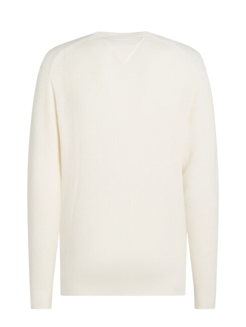 TH pull en coton &agrave; col rond p&eacute;tale d'ivoire - Pulls pour hommes