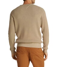 TOMMY HILFIGER TH pull en coton &agrave; col rond bleu clair - Pulls pour hommes - 2