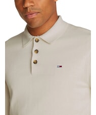 TOMMY HILFIGER TH JEANS Pull &agrave; col et boutons papier journal - Pulls pour hommes - 3