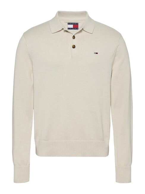 TH JEANS Pull &agrave; col et boutons papier journal - Pulls pour hommes