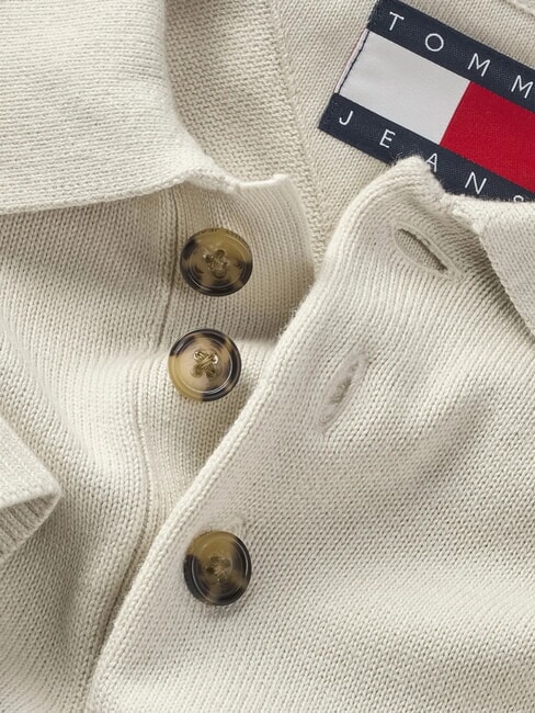 TH JEANS Pull &agrave; col et boutons papier journal - Pulls pour hommes