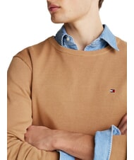TOMMY HILFIGER TH pull &agrave; col rond micro-logo toile de safari - Pulls pour hommes - 3