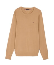 TOMMY HILFIGER TH pull &agrave; col rond micro-logo toile de safari - Pulls pour hommes - 4