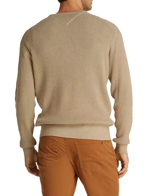 TH pull en coton &agrave; col rond bleu clair - Pulls pour hommes