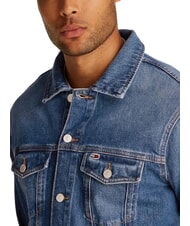 TOMMY HILFIGER TH JEANS veste en jean de coton denim fonc&eacute; - Vestes pour hommes - 3