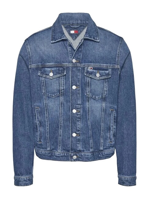 TH JEANS veste en jean de coton denim fonc&eacute; - Vestes pour hommes