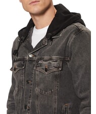 TOMMY HILFIGER TH JEANS veste en jean pour homme gris denim - Vestes pour hommes - 4