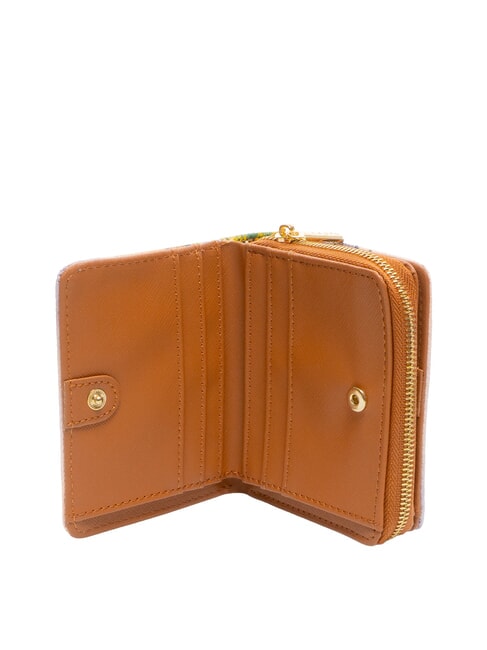 YESBAG petit portefeuille fleur jaune - Portefeuilles Femme