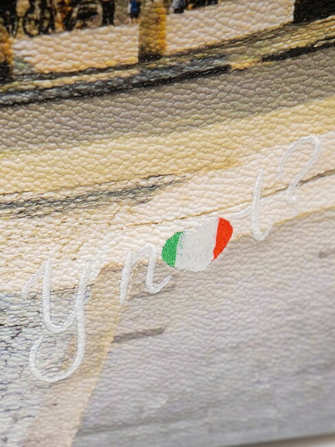 YESBAG Sac bandouli&egrave;re avec poche VACANCES ROMAINES - Sacs pour Femme