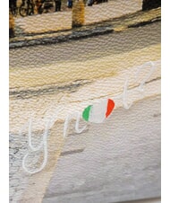 YNOT YESBAG Sac bandouli&egrave;re avec poche VACANCES ROMAINES - Sacs pour Femme - 3