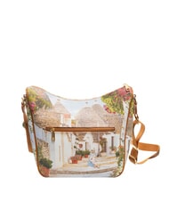 YNOT YESBAG Sac bandouli&egrave;re avec poche &eacute;t&eacute; dans les Pouilles - Sacs pour Femme - 4