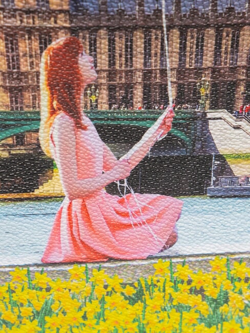 YESBAG Sac bandouli&egrave;re &agrave; rabat fleur jaune - Sacs pour Femme