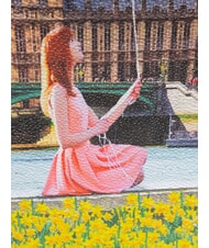 YNOT YESBAG Sac bandouli&egrave;re &agrave; rabat fleur jaune - Sacs pour Femme - 3