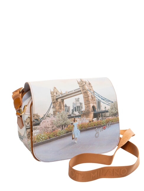YESBAG Sac &agrave; bandouli&egrave;re avec rabat Londres Kate - Sacs pour Femme