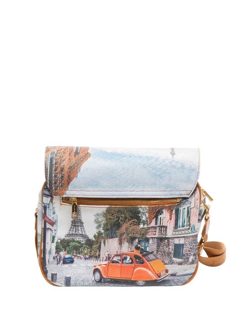 YESBAG Sac bandouli&egrave;re &agrave; rabat c'est la vie - Sacs pour Femme