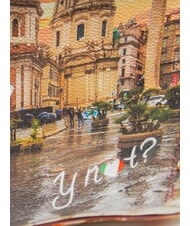 YNOT YESBAG Sac &agrave; dos avec poche Rome sous la pluie - Sacs pour Femme - 3