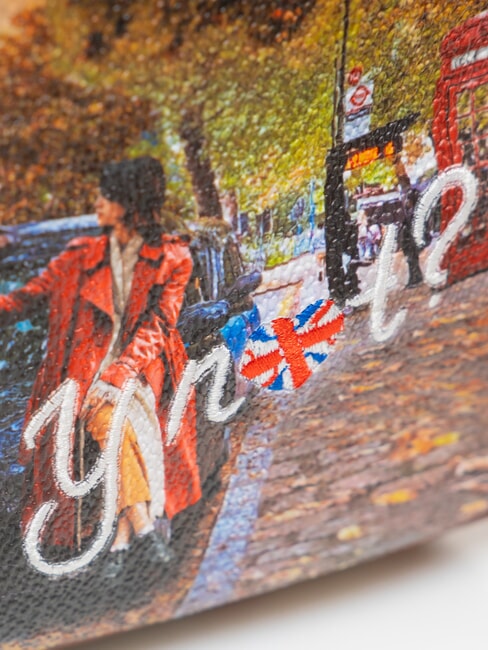 YESBAG Sacoche pour appareil photo de taille moyenne touriste londonien - Sacs pour Femme