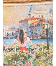 YNOT YESBAG Pochette moyenne avec revers canal fleuri - Sacs pour Femme - 3