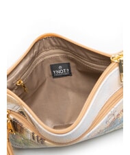 YNOT YESBAG Pochette moyenne avec revers canal fleuri - Sacs pour Femme - 5