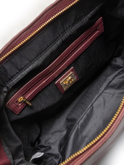 ROCKER Sac de courses avec boucle et clous vin - Sacs pour Femme