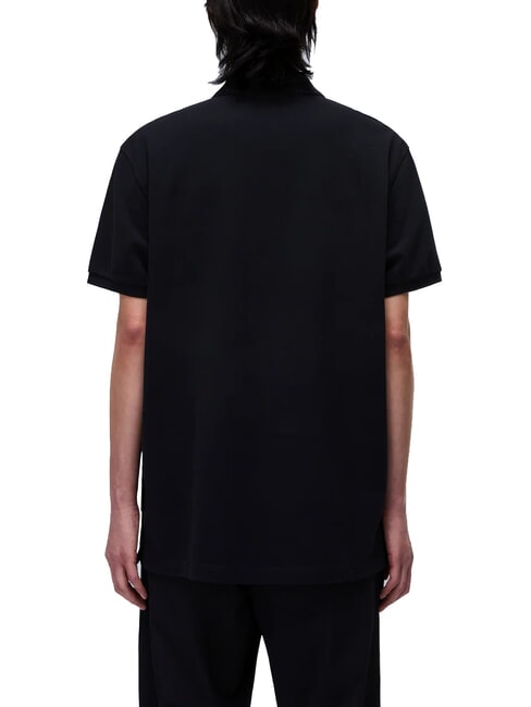 E-CLANIS polo en coton beaut&eacute; noire - chemise polo