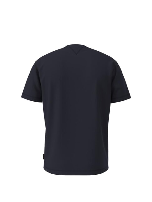 S-LARI T-shirt en coton blu marine - T-shirt
