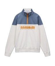 NAPAPIJRI B-SATURNIA Sweat-shirt en coton murmure blanc - Pulls molletonn&eacute;s - 4