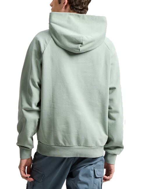 B-CORTONA Sweatshirt &agrave; capuche mil vert - Pulls molletonn&eacute;s