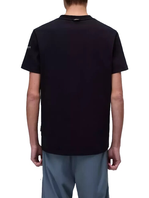 S-BADGE T-shirt en coton noir 041 - T-shirt