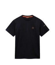 NAPAPIJRI S-BADGE T-shirt en coton noir 041 - T-shirt - 3