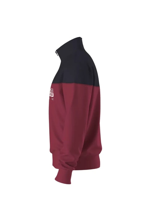 B-SATURNIA Sweat-shirt en coton rouge du Tibet - Pulls molletonn&eacute;s