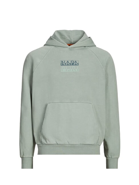 B-CORTONA Sweatshirt &agrave; capuche mil vert - Pulls molletonn&eacute;s