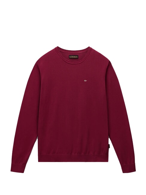 DECATUR Pull en coton rouge du Tibet - Pulls pour hommes