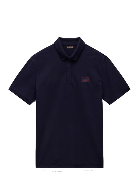 EBEA polo &agrave; manches courtes blu marine - chemise polo