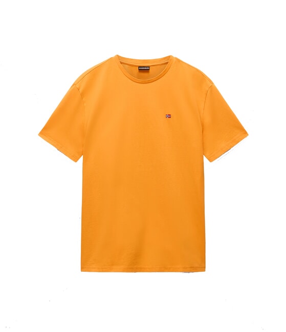 SALIS T-shirt en coton lagon aux &eacute;claboussures - T-shirt