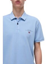 NAPAPIJRI ELBAS JERSEY Polo en coton micrologiste scintillant/p&eacute;tunia - chemise polo - 3
