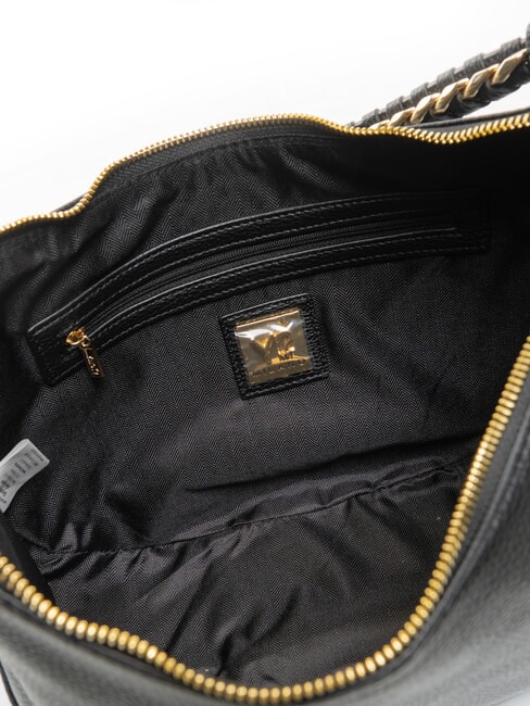 RACHEL Grand sac en forme de croissant avec bandouli&egrave;re NOIR - Sacs pour Femme