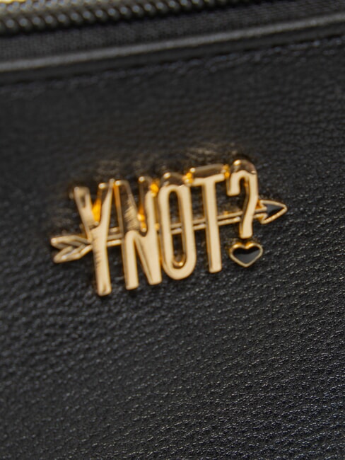 LOVERS Pochette enveloppe avec dragonne NOIR - Sacs pour Femme