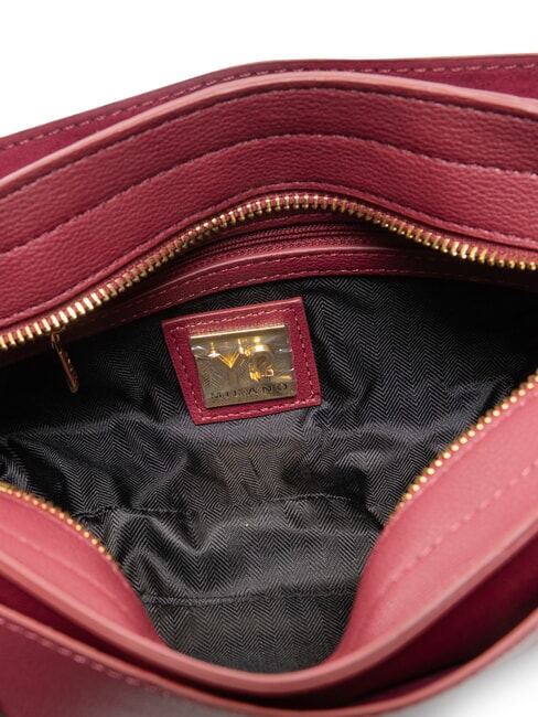 LOVERS Sac bandouli&egrave;re &agrave; rabat cerise - Sacs pour Femme