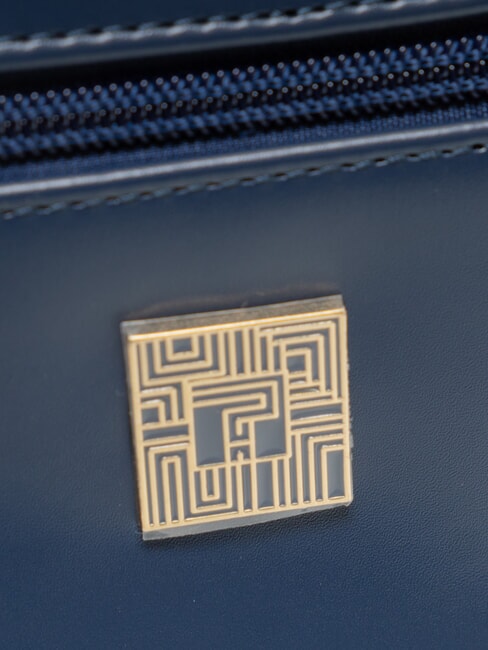 LUCY Pochette moyenne avec revers marine - Sacs pour Femme