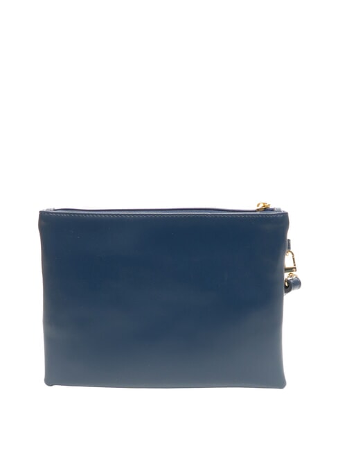 LUCY Pochette moyenne avec revers marine - Sacs pour Femme